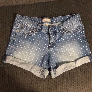 Polka dot shorts